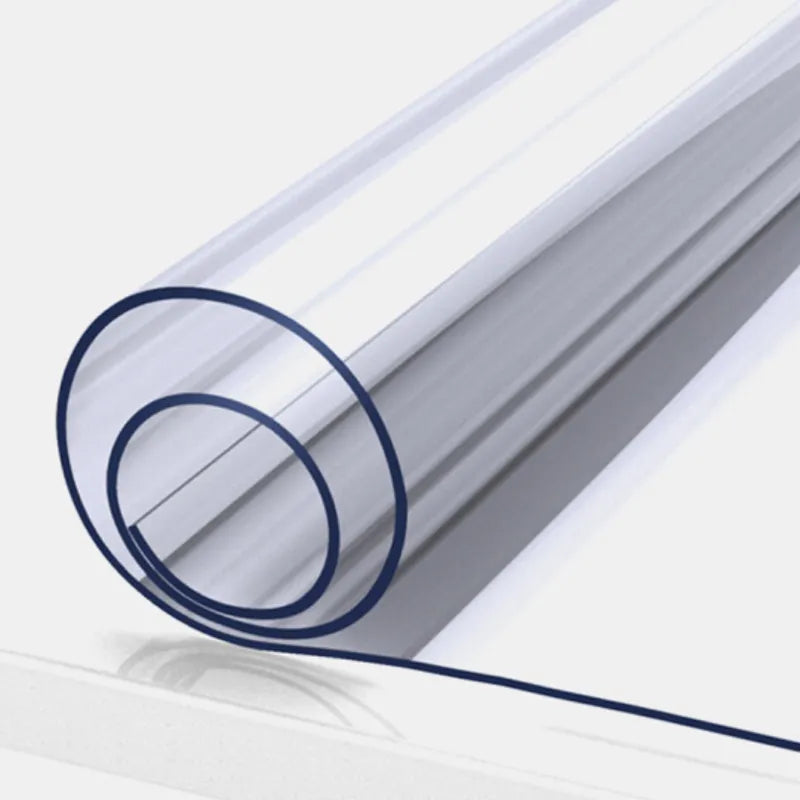 Toalha de mesa proteção total - transparente e impermeável