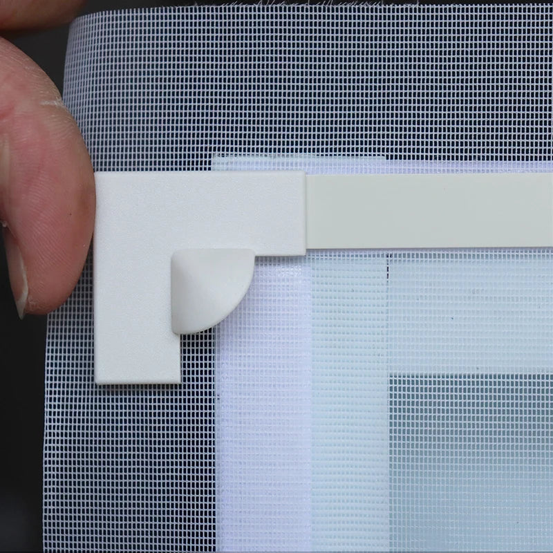 Tela de janela para mosquitos magnética - fibra de vidro e customizável