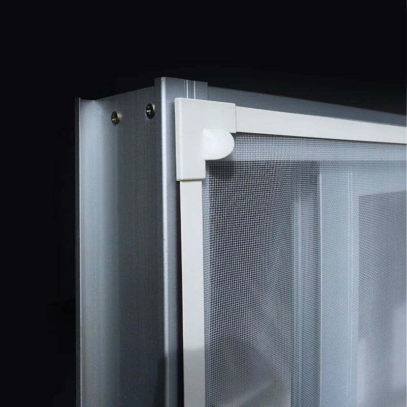 Tela de janela para mosquitos magnética - fibra de vidro e customizável