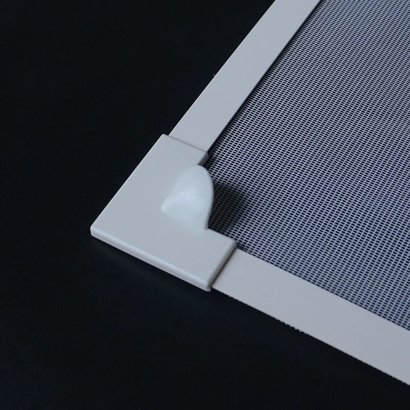 Tela de janela para mosquitos magnética - fibra de vidro e customizável