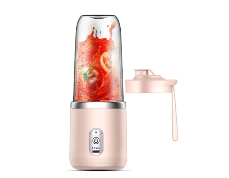 Liquidificador portátil recarregável 6 lâminas - 400ml USB