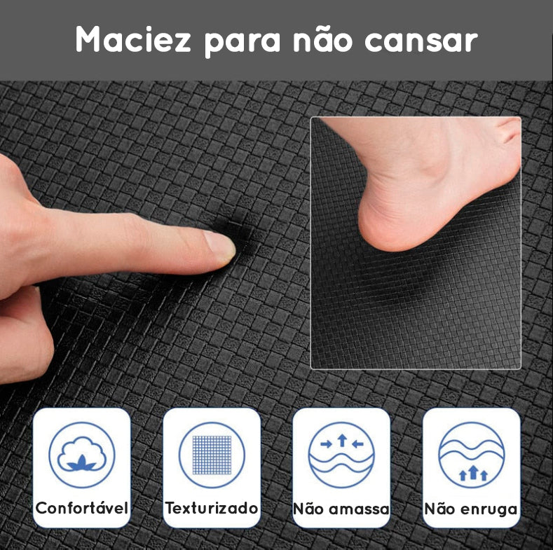 Tapete para cozinha à prova d'água e óleo - lavável