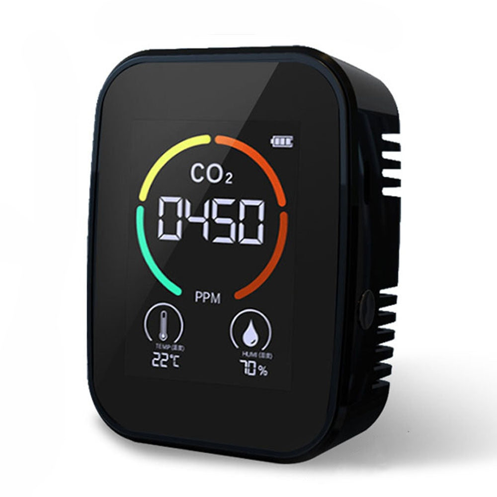 Detector digital 5 em 1 sensor para qualidade do ar umidade e muito mais