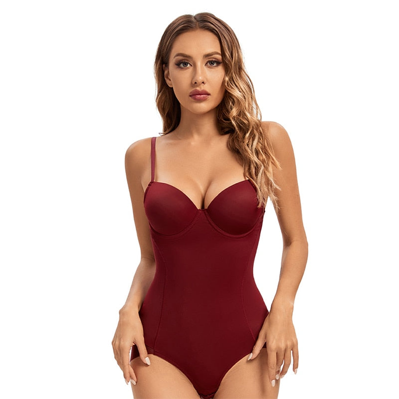Body modelador com sutiã pushup - para todos os looks