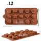 Moldes de silicone para chocolates, doces e confeitos em geral