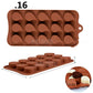 Moldes de silicone para chocolates, doces e confeitos em geral
