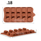 Moldes de silicone para chocolates, doces e confeitos em geral