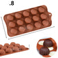 Moldes de silicone para chocolates, doces e confeitos em geral