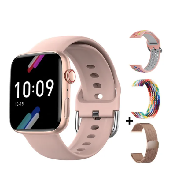 Smart Watch + pulseiras grátis - dezenas de funções, modelo 2023