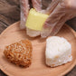 Molde para bolinho japonês Onigiri com sistema solta fácil