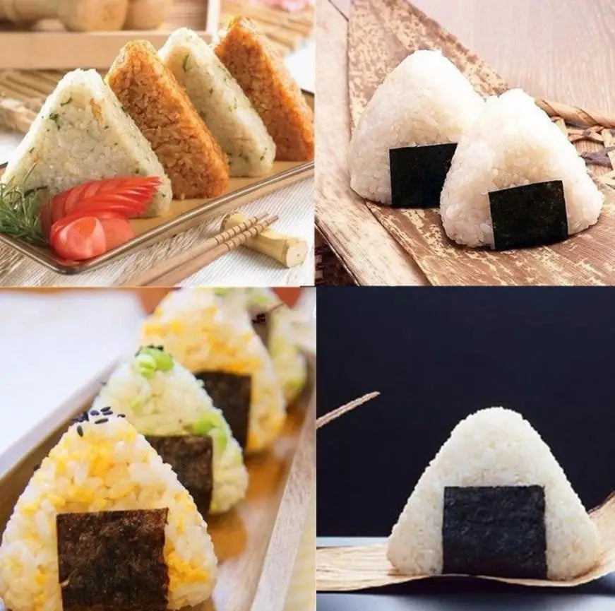 Molde para bolinho de arroz japonês Onigiri