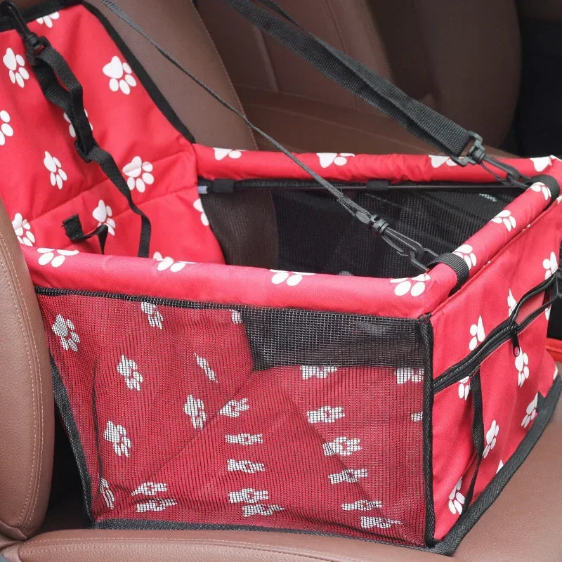 Cadeirinha pet para carro - dobrável e à prova d'água
