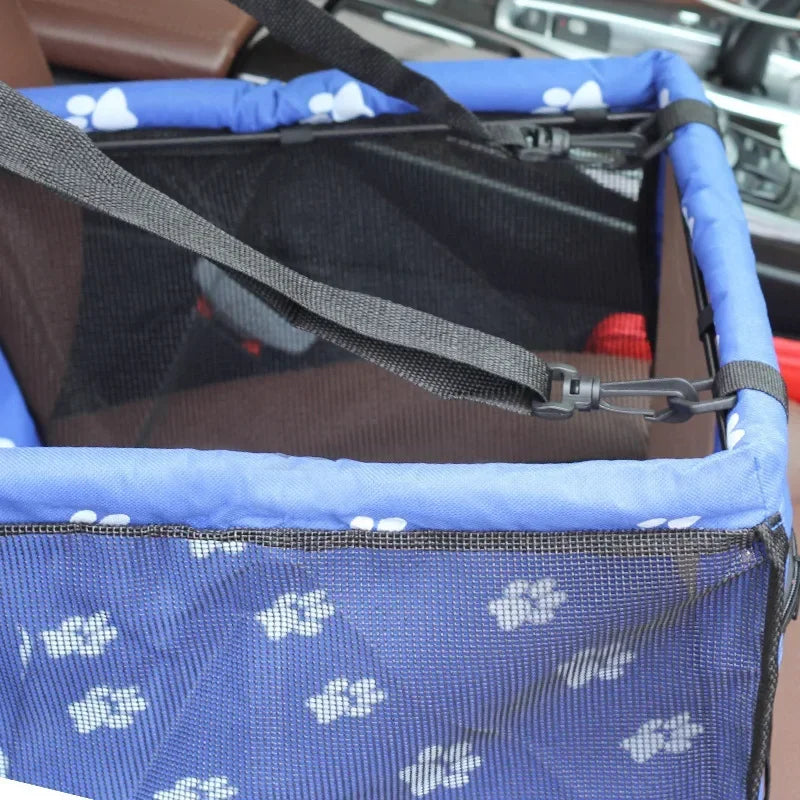 Cadeirinha pet para carro - dobrável e à prova d'água
