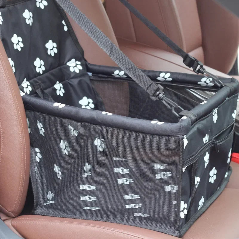 Cadeirinha pet para carro - dobrável e à prova d'água