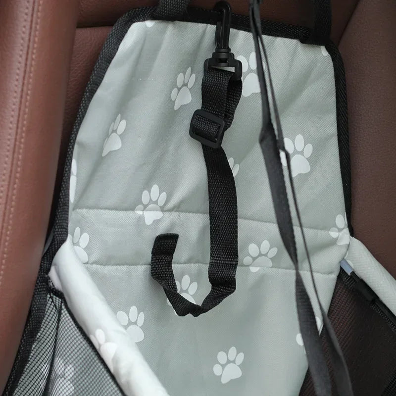 Cadeirinha pet para carro - dobrável e à prova d'água