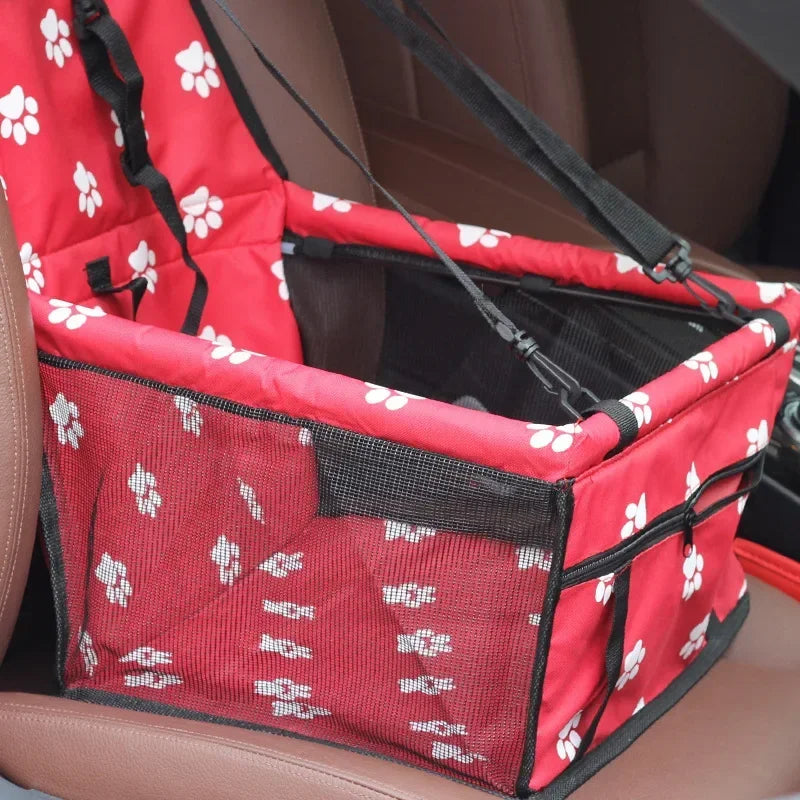 Cadeirinha pet para carro - dobrável e à prova d'água