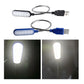 Mini lâmpada flexível LED USB portátil - para leitura e notebooks
