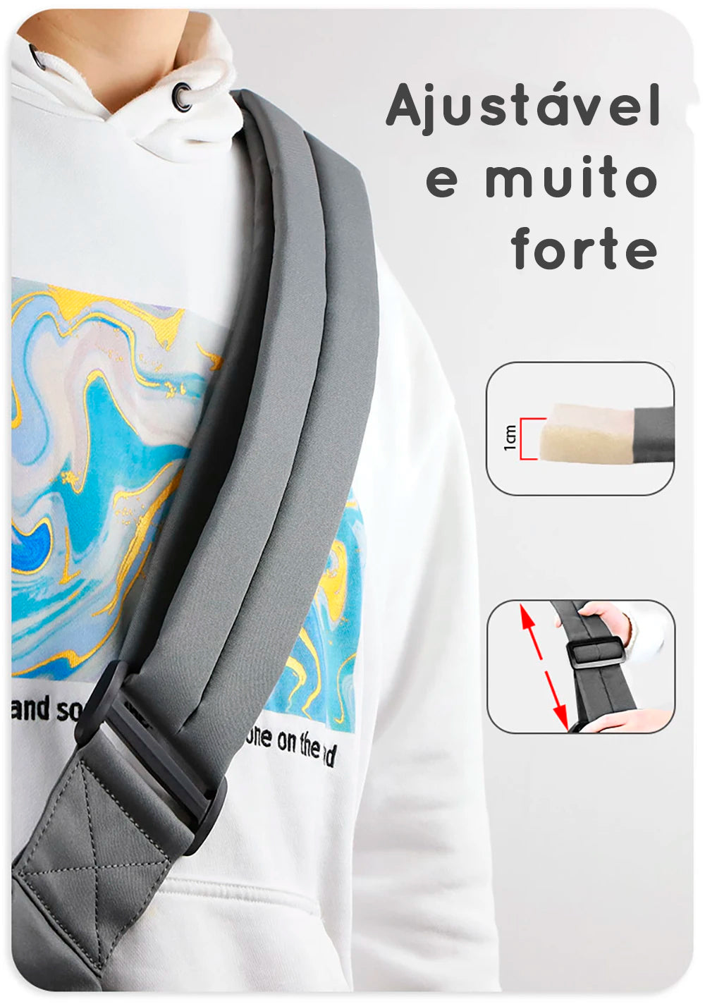 Bolsa para carregar pets transversal - para ficar pertinho