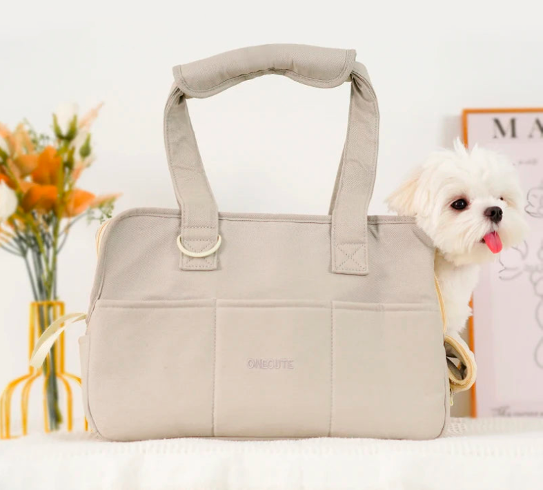 Bolsa para carregar pets - com almofada, tapetinho e alça