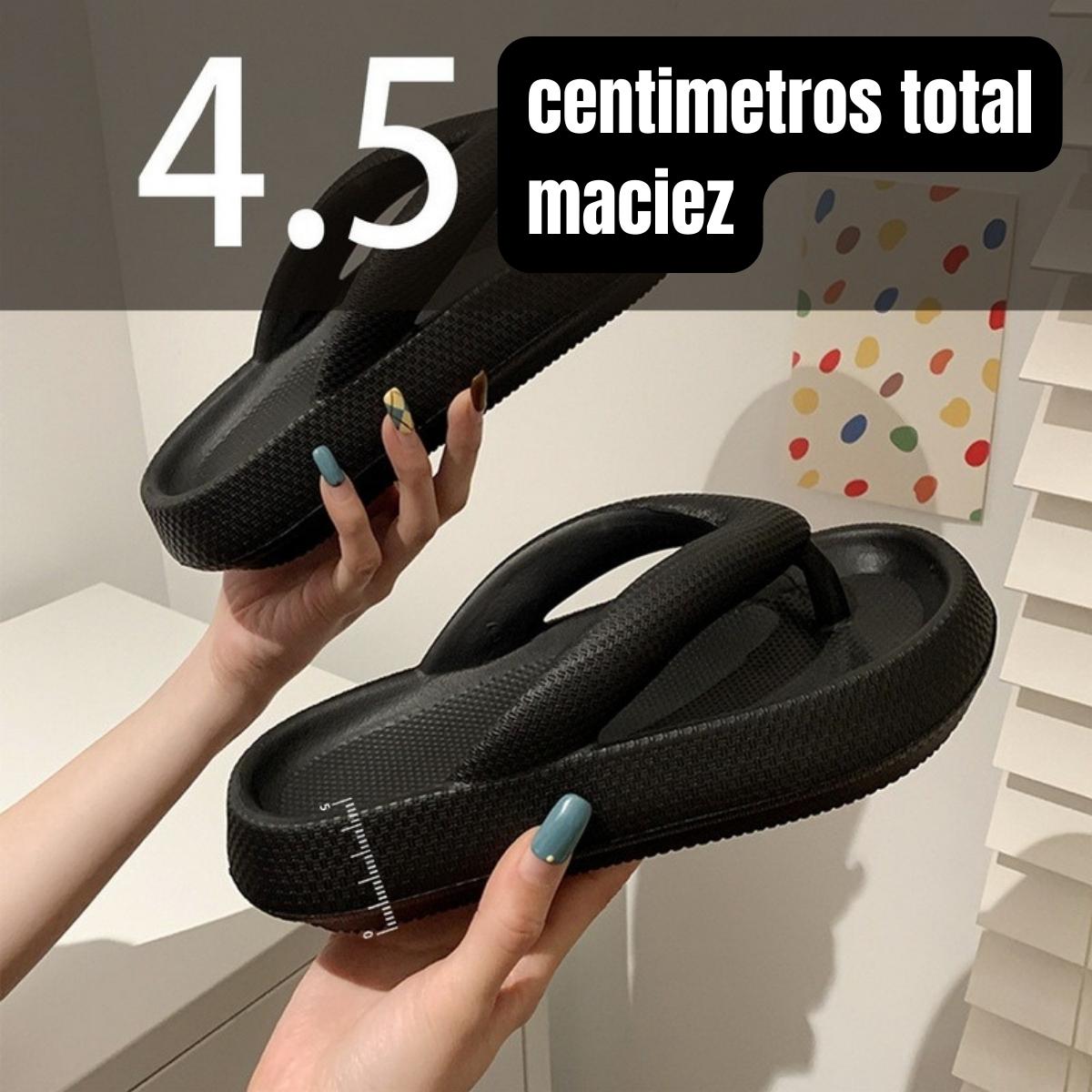 Chinelos macios duas tiras - unissex, para casa e passeio