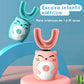 Escova de dentes elétrica infantil - limpeza instantânea 360 graus