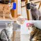 Massageador para gatos e removedor de pelos - cuidados e carinho