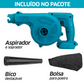 Aspirador e soprador sem fio limpa cantos difíceis - 2200 Watt