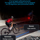 Luz bicicleta inteligente automática - à prova de água LED