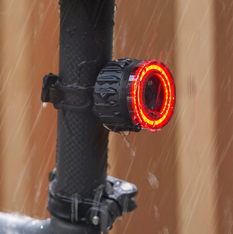 Luz bicicleta inteligente automática - à prova de água LED