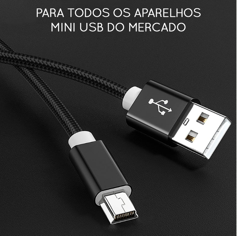 Cabo Mini USB universal - vários tamanhos