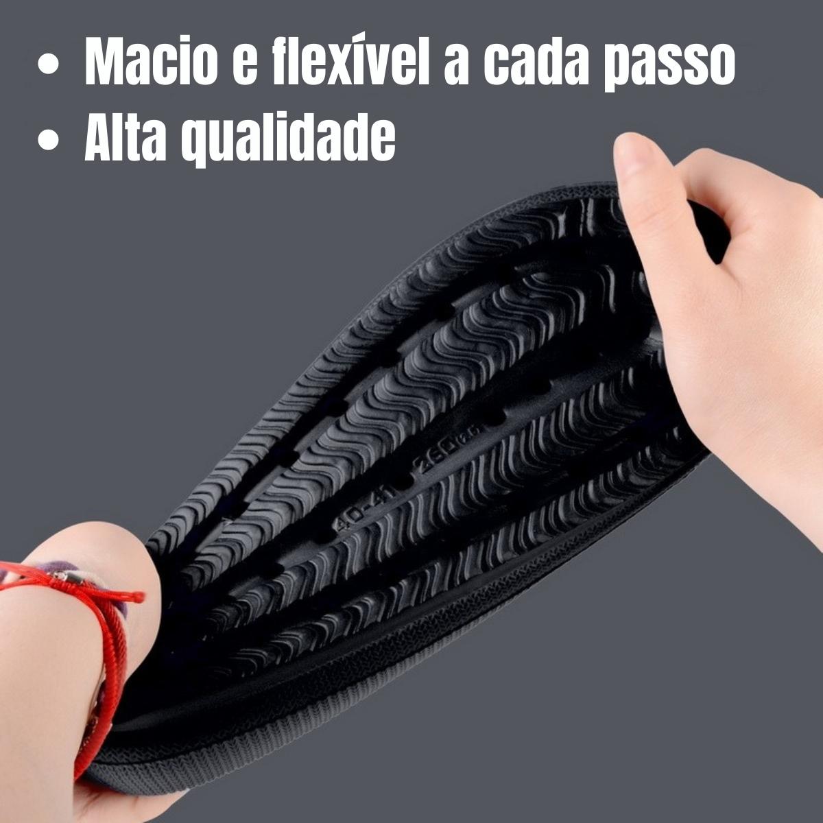 Chinelos macios duas tiras - unissex, para casa e passeio