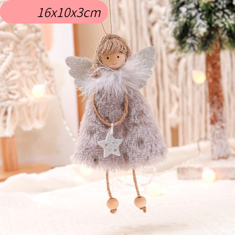 Anjinhos para decorar árvore de natal - super fofas e delicadas