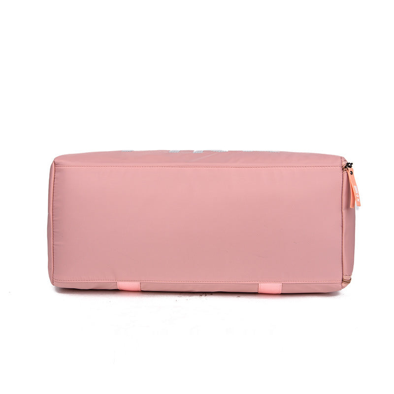 Nova bolsa esportiva feminina com compartimento para tênis