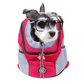 Mochila para carregar pet respirável e resistente - com brinde