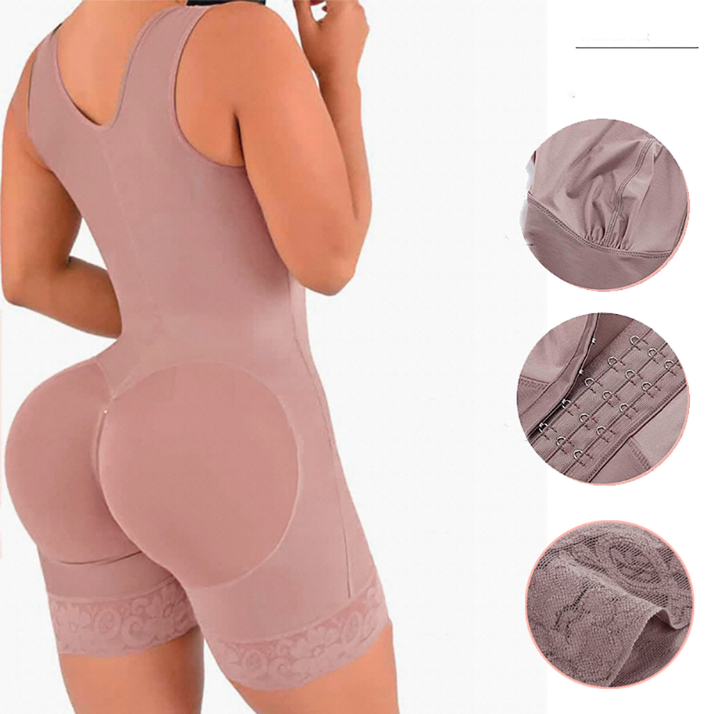Body de alta compressão levanta seios e bumbum afina cintura