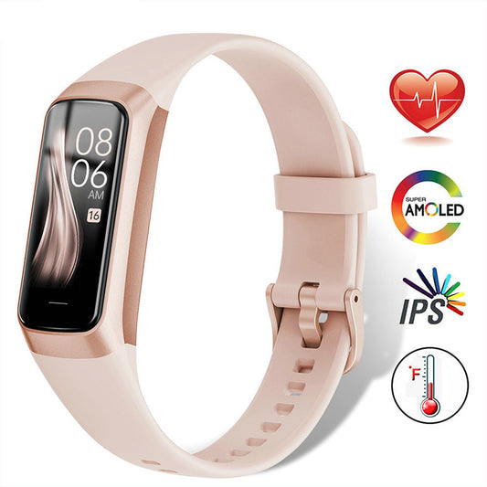 Smart Watch feminino AMOLED 1.1 polegadas - várias cores