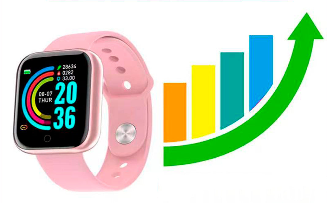 Smartwatch fitness completo - todas as funções para um treino perfeito