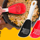 Nova colher multifuncional para cozinhar drenar amassar ralar e mais
