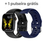 Smart Watch + pulseiras grátis - dezenas de funções, modelo 2023