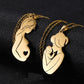 Colar para mamães com lindo pingente dourado ou prateado
